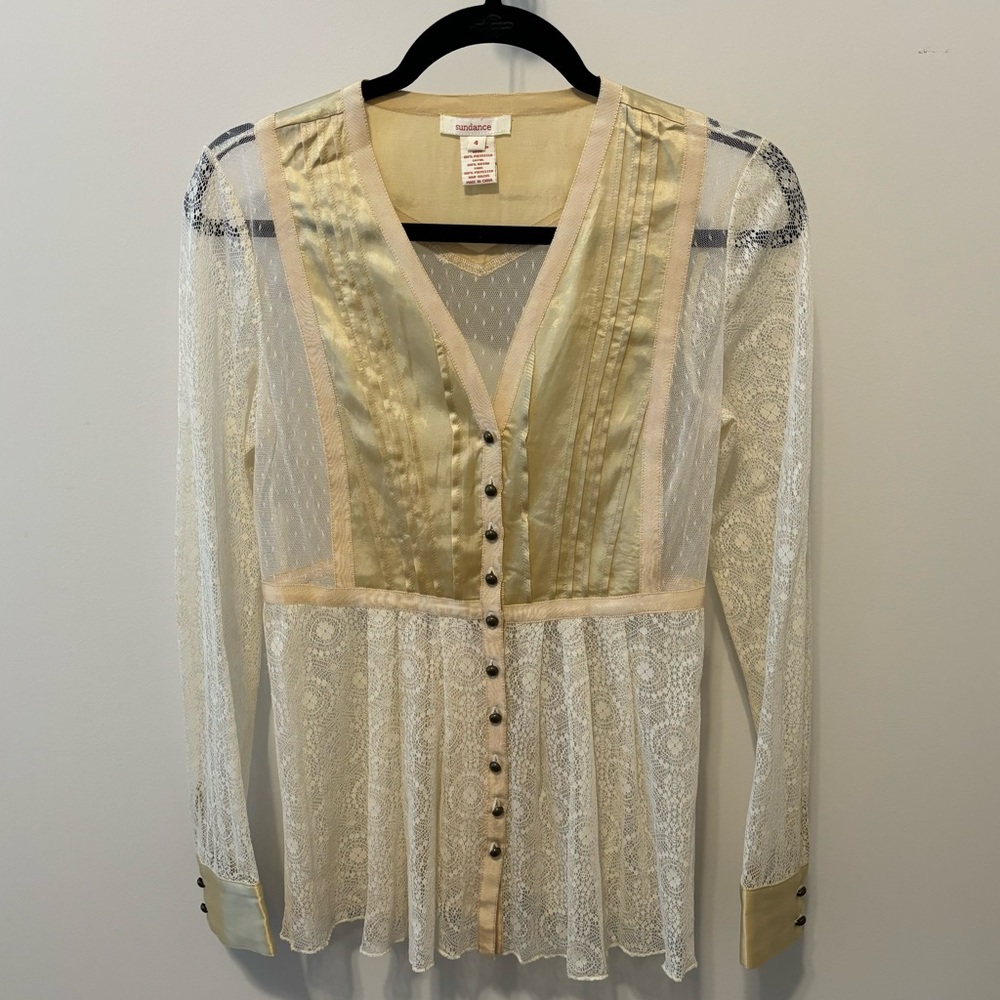 Sundance Button-Down Blouse